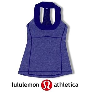 Lululemon Scoop Neck Tank - Heathered Pigment